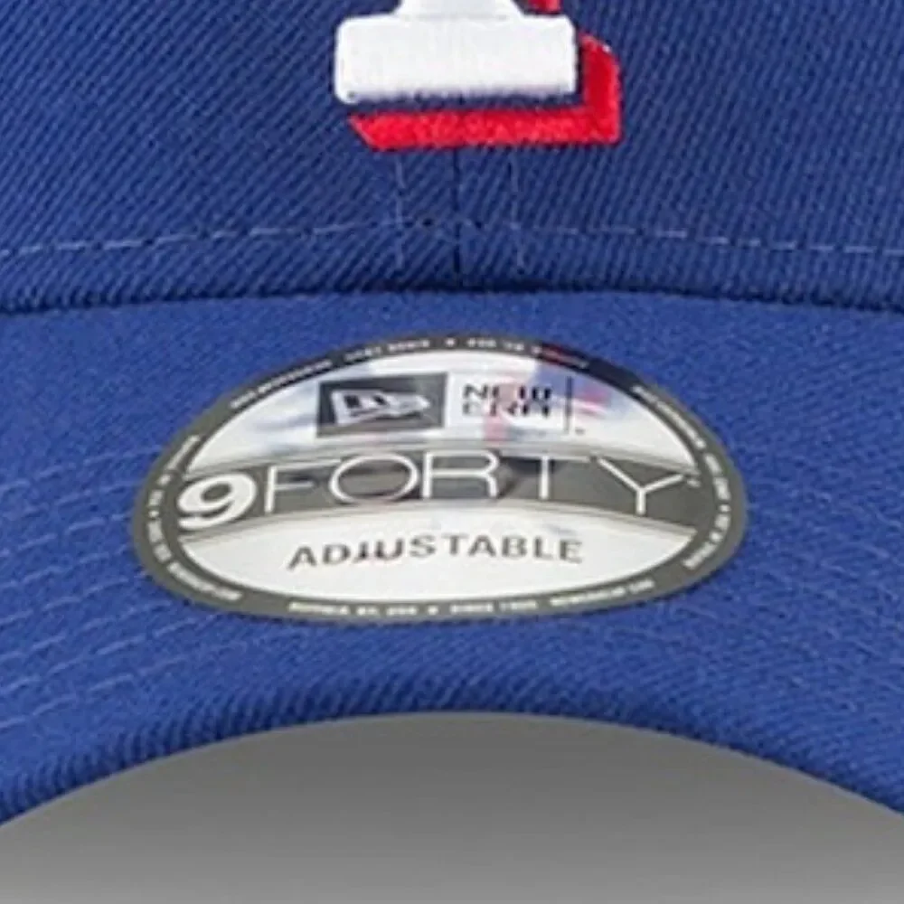 Texas Rangers New Era Youth 9FORTY Blue Adjustable Game Day Baseball Hat Cap